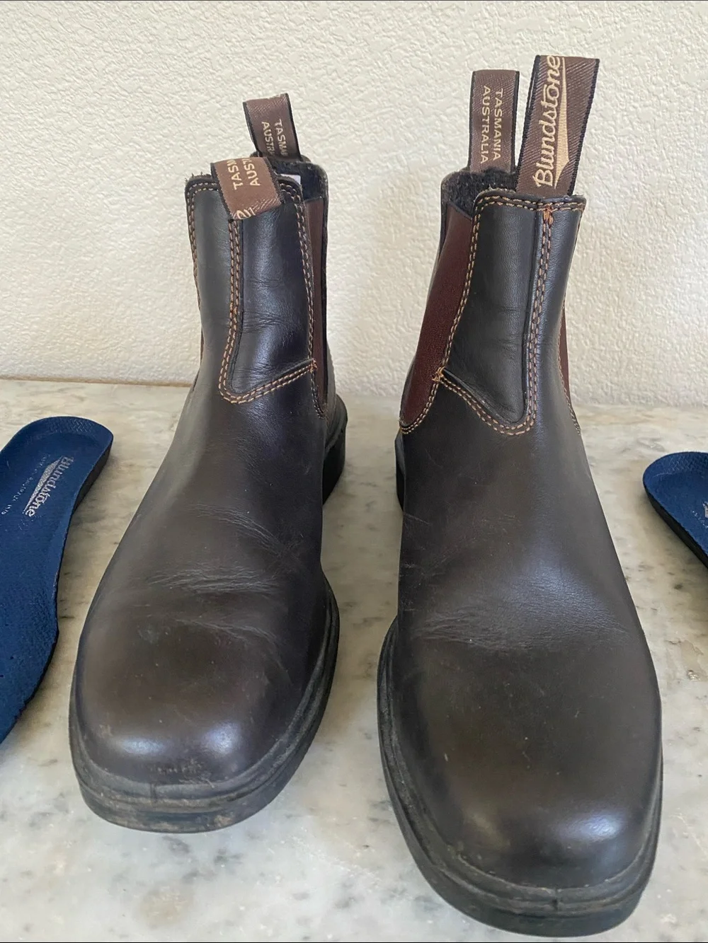 Men’s brown Blundstone boots-7